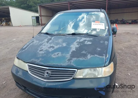 1999 Honda Odyssey Ex из США, поврежденный, VIN 2HKRL1868XH519775